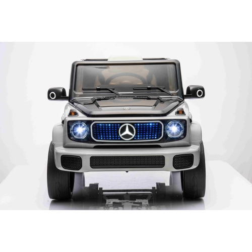 Autko dla dzieci Pojazd Mercedes Benz EQG Srebrny JJ2088.SR